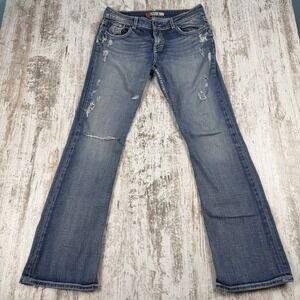 BKE Culture Bootcut Women's Jeans Sz 31‎ x 33.5 Low Rise Y 2K Stretch